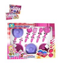 Kit panelinhas super chef 08pc - TAFEPLAS