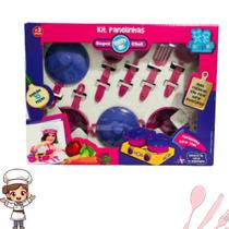 Kit Panelinhas Super Chef - 10 peças - tafeplas