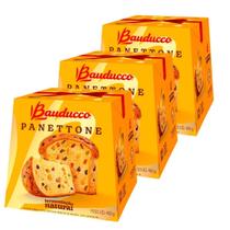 Kit Panetone Bauducco Tradicional 3x400g - Toque Italiano Kit Panetone Bauducco Tradicional 3x400g - Toque Italiano