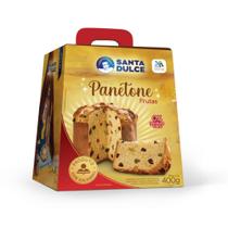 Kit Panetone Santa Dulce de frutas 400g 2 und Kit Panetone Santa Dulce de frutas 400g 2 und