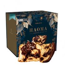 Kit Panettone Recheado Com Chocolate Coberto Com Chocolate Ao Leite Caixa 1kg + Cream Nuage