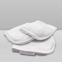 Kit Paninho de Boca/Babitas Branco - Laço Bebê Kit Paninho de Boca/Babitas Branco - Laço Bebê