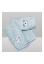 Kit Paninho de Boca Laço Bebê Babitas Bordado