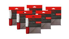 Kit Pano 2 em 1 Esfrega Seca Pias Fornos Vidros 12 Panos