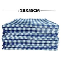 Kit Pano Chão Xadrez Limpeza - Qualidade Premium - 28X55Cm