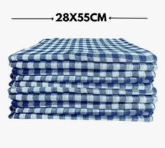 Kit Pano Chão Xadrez Limpeza - Qualidade Premium - 28x55cm