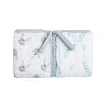 Kit Pano de Boca Papi Soft Extra Macio c/ Prendedor de Chupeta - Papi Textil