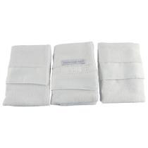 Kit Pano de Boca Plush Paris Branco 3 Pçs - Minha Casa Baby