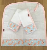 Kit Pano de Boca Raposa Rosa Kit Pano de Boca Raposa Rosa