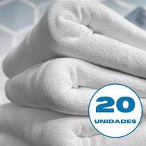 kit Pano De Chão Alvejado Branco grande Tamanho70x40 saco duplo pano de limpeza 100% algodão