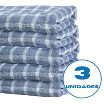 kit Pano De Chão Alvejado Branco grande Tamanho70x40 saco duplo pano de limpeza 100% algodão