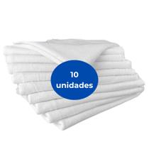 Kit Pano De Chão Branco Grande Grosso Atacado Saco Duplo 45 cm x 70 cm Alta Qualidade Oferta