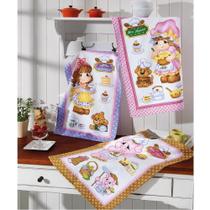 Kit Pano De Copa Felpudo Dohler 3 Peças Prata Happy Kitchen Kit Pano De Copa Felpudo Dohler 3 Peças Prata Happy Kitchen