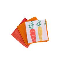 Kit Pano de Limpeza Microfibra 3 peças - 30cm x 30cm Têxtil Arte