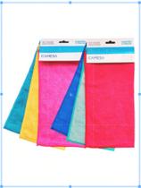 Kit Pano de Limpeza Microfibra Camesa 03 unidades