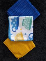 Kit Pano de limpeza microfibra (diversas estampas)