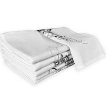 Kit Pano De Prato Branco Riscado Pintar P/ Pintura - 10 Un