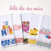 kit Pano de Prato Dia das Mães Atacado 30 peças Bordado Lançamento kit Pano de Prato Dia das Mães Atacado 30 peças Bordado Lançamento