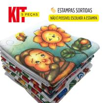Kit Pano De Prato Estampado Tati O Legitimo H.Carvalho Branco com Estampas 66 cm x 41 cm Kit Pano De Prato Estampado Tati O Legitimo H.Carvalho Branco com Estampas 66 cm x 41 cm