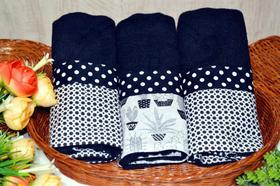 Kit Pano de Pratos 3 peças - Black Kit Pano de Pratos 3 peças - Black