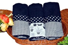 Kit Pano De Pratos 3 Peças - Black