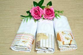 Kit Pano de Pratos 3 peças - Hora do Chá