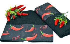 Kit Pano De Pratos Com 2 Pçs Black - Chili