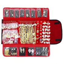 Kit Pano e Conjunto 80 Semi Joias Folheadas Ouro18k e Prata
