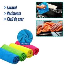 Kit Pano Microfibra Com 10 Unidades Kit Pano Microfibra Com 10 Unidades