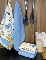 Kit Pano Microfibra para Cozinha e Limpeza Geral 04 peças - Toalhas Olinda Kit Pano Microfibra para Cozinha e Limpeza Geral 04 peças - Toalhas Olinda