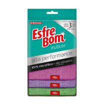Kit Pano Multiuso 100% Microfibra Alta Performance EsfreBom Bettanin