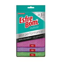 Kit Pano Multiuso 100% Microfibra Alta Performance EsfreBom Bettanin Kit Pano Multiuso 100% Microfibra Alta Performance EsfreBom Bettanin