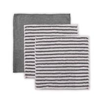 Kit Pano Multiuso Buettner Limpa Enxuga Microfibra 3 Pçs Cooking Cinza