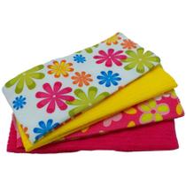 Kit Panos de Microfibra Multiuso 4 un. Modelo 22 - Quanhe