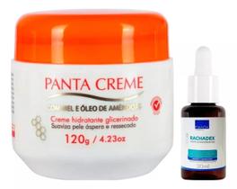 Kit Panta Creme Hidratação Profunda Rachadura e Rachadex Loção para os Pés Ressecados Rachados
