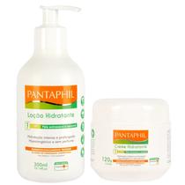 Kit Pantaphil: Loção Hidratante Hipoalergênica + Creme Hidratante Hipoalergênico