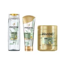 Kit Pantene Bambu 1 Shampoo 200Ml+1 Cond 250Ml+1 Masc 600Ml