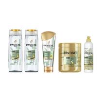 Kit Pantene Bambu 2 Sh 200Ml+ Cond 250Ml+ Masc 600Ml+ Cr Pen