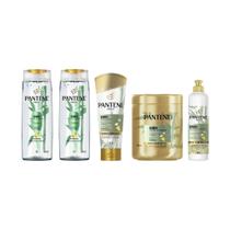 Kit Pantene Bambu 2 Sh 400Ml+Cond 150Ml+Masc 600Ml+Cr Pent Kit Pantene Bambu 2 Sh 400Ml+Cond 150Ml+Masc 600Ml+Cr Pent