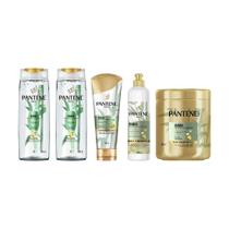Kit Pantene Bambu 2 Sh 400Ml+ Cond 250Ml+Masc 600Ml+Cr Pent