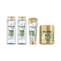 Kit Pantene Bambu 2 Shampoo 200Ml+1 Cond 250Ml+1 Masc 600Ml
