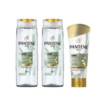 Kit Pantene Bambu 2 Shampoo 200Ml + 1 Condicionador 150Ml