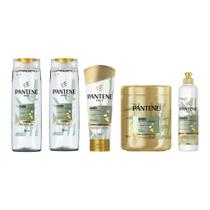Kit Pantene Bambu 2Sh 200Ml+Cond 150Ml+Masc 600Ml+Creme 240G