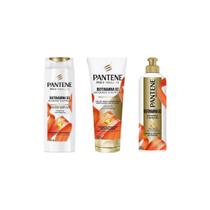 Kit Pantene Biotinamina Shampoo 300Ml+Cond 150Ml+Cr Pentear Kit Pantene Biotinamina Shampoo 300Ml+Cond 150Ml+Cr Pentear