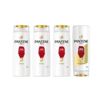 Kit Pantene Cachos 3 Shampoo 175Ml + 1 Condicionador 175Ml