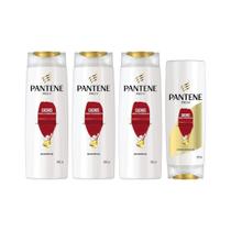 Kit Pantene Cachos 3 Shampoo 400Ml + 1 Condicionador 175Ml