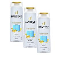 Kit Pantene com 3 Shampoos Brilho Extremo 400ml