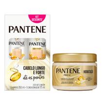 Kit Pantene Hidratação Shampoo 350ml + Condicionador 175ml + Máscara Capilar Hidratação 270ml