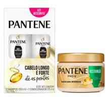 Kit Pantene Hidro Cauterização Shampoo 350ml + Condicionador 175ml + Máscara Capilar Hidratação 270ml Kit Pantene Hidro Cauterização Shampoo 350ml + Condicionador 175ml + Máscara Capilar Hidratação 270ml