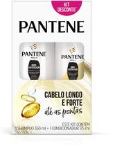 Kit Pantene Hidro Cauterização Shampoo e Condicionador 350+175ml Hidratação Óleo de Argan Controle de Frizz Sem Sal